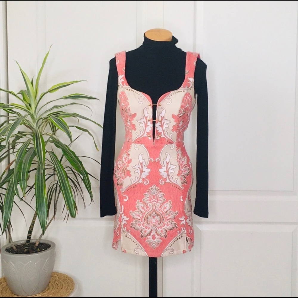 For Love and Lemons Brocade Tapestry Dress - Picture 2 of 8